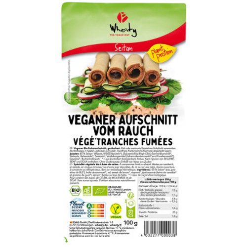 [Par Naturalia] Wheathy Seitan Végé Tranches Fumées Bio Vegan 100g