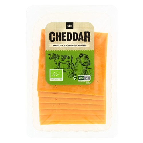 Cheddar en Tranches Bio 150g