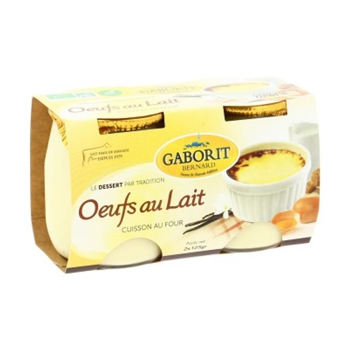 [Par Naturalia] Gaborit Oeufs au Lait Tradition Bio 2x125g