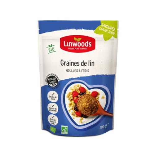 [Par Naturalia] Linwoods Graines de Lin Moulues Bio 200g