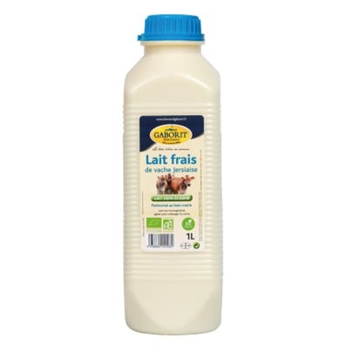 Gaborit Lait Frais Demi-Écrémé Bio 1L