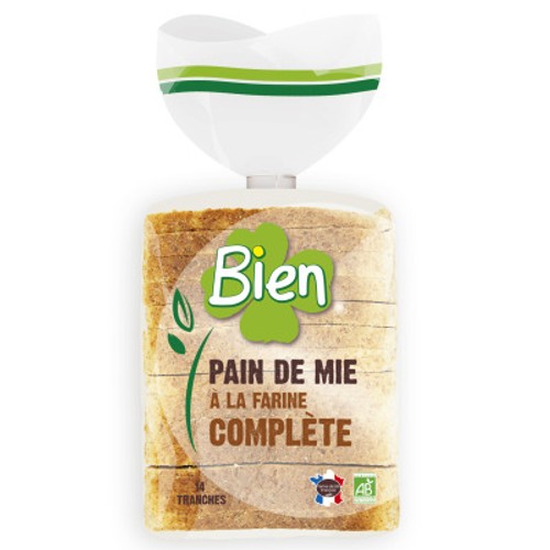 [Par Naturalia] Bien Pain de Mie Complet Bio 500g