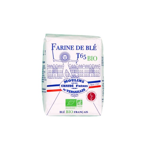 [Par Naturalia] Moulins de Versailles Farine complète de Blé T65 Bio 1kg