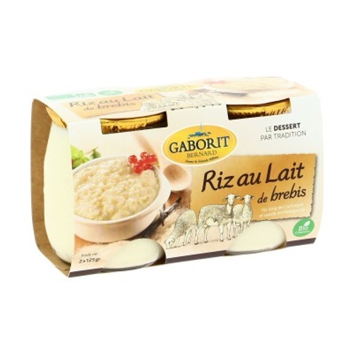 [Par Naturalia] Gaborit Riz Au Lait De Brebis Bio 2x125g