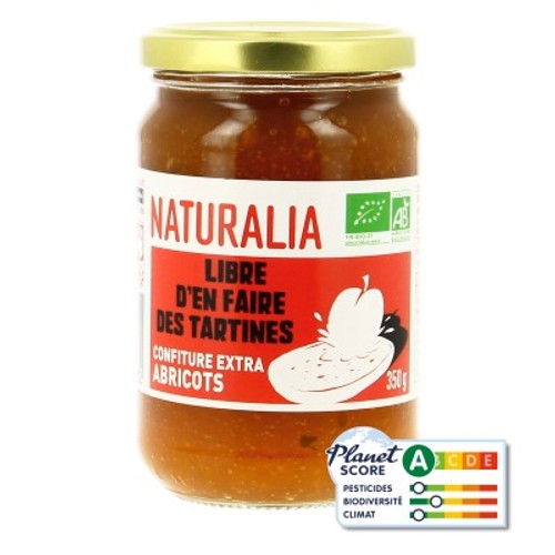 Naturalia Confiture d'Abricot Bio 350g