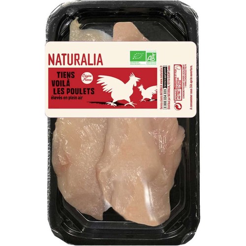 Naturalia Escalope de Poulet Jaune x2 200g