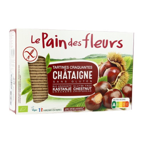 [Par Naturalia] Le Pain Des Fleurs Tartines Craquantes À La Châtaigne Sans Gluten Bio 300g