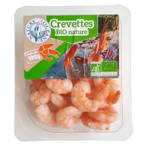 [Par Naturalia] Nature Océane Crevettes Bio Décortiquées 100g