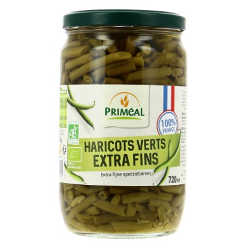 [Par Naturalia] Priméal Haricots Verts Extra Fins Bio 720ml