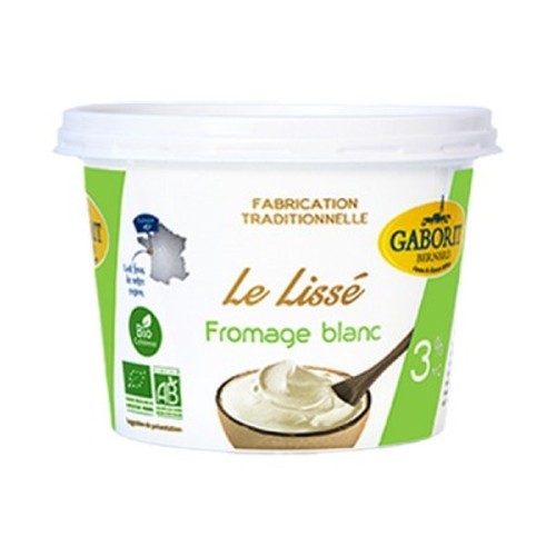 [Par Naturalia] Gaborit Fromage Blanc 3% Mg Bio 500g