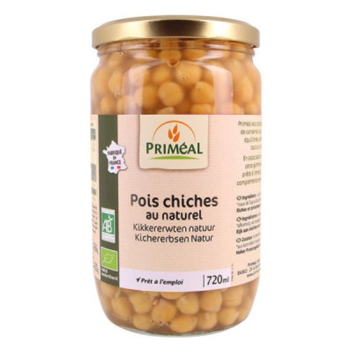 [Par Naturalia] Priméal Pois Chiche au Naturel Bio 660g