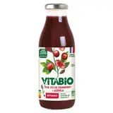 [Par Naturalia] Vitabio Cranberry Du Québec 100% Pur Jus 50cl