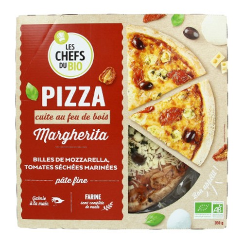 [Par Naturalia] Les Ptits Chefs Bio Pizza Margherita Bio 400g