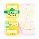 [Par Naturalia] Bonneterre Yaourt Au Lait Écrémé 0% Bio 4x125g
