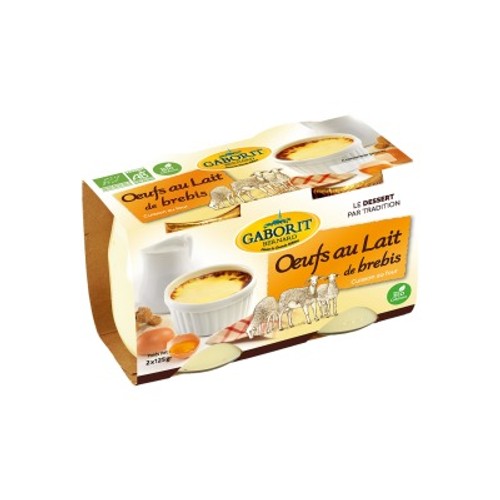 [Par Naturalia] Gaborit Œufs Au Lait Brebis Bio 2x125g