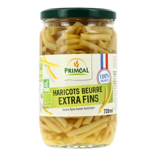 [Par Naturalia] Priméal Haricots Beurre Extra Fins Bio 660g