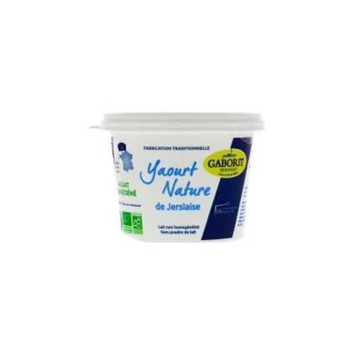 [Par Naturalia] Gaborit Yaourt Nature De Jersiaise Bio 500g