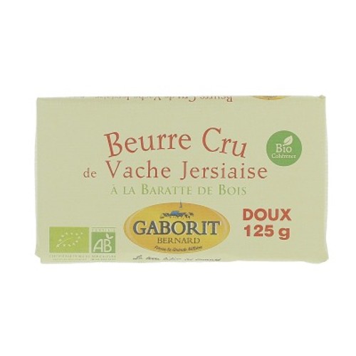 [Par Naturalia] Gaborit Beurre Doux Au Lait Cru Bio 125g