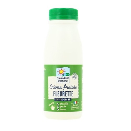 [Par Naturalia] Grandeur Nature Crème Fraîche Fleurette Bio 25cl