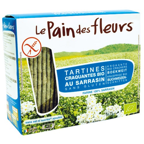 [Par Naturalia] Le Pain Des Fleurs Tartines Craquantes Au Sarrasin Sans Gluten Bio 150g