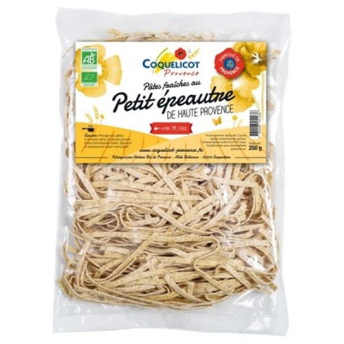 [Par Naturalia] Coquelicot Provence Pâtes Fraîches au Petit Epeautre 250g