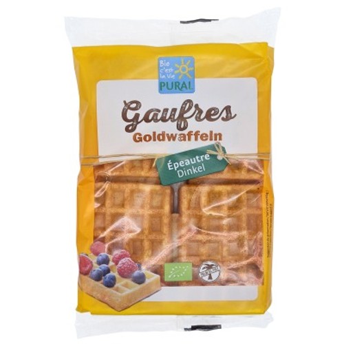 [Par Naturalia] Pural Gaufres À L'Épeautre Et Aux  Ufs Frais Bio 165g