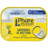 [Par Naturalia] Phare D'Eckmühl Sardines À L'Huile D'Olive & Citron Msc 135g