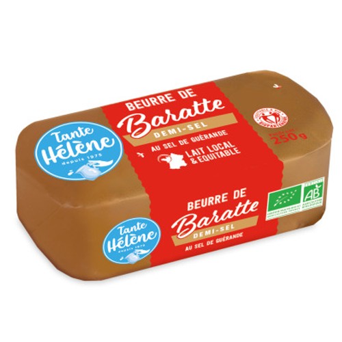 [Par Naturalia] Tante Hélène Beurre De Baratte Demi-Sel Bio 250g