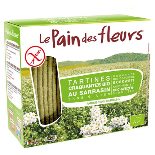 [Par Naturalia] Le Pain Des Fleurs Tartines Craquantes Au Sarrasin Sans Gluten Bio 150g