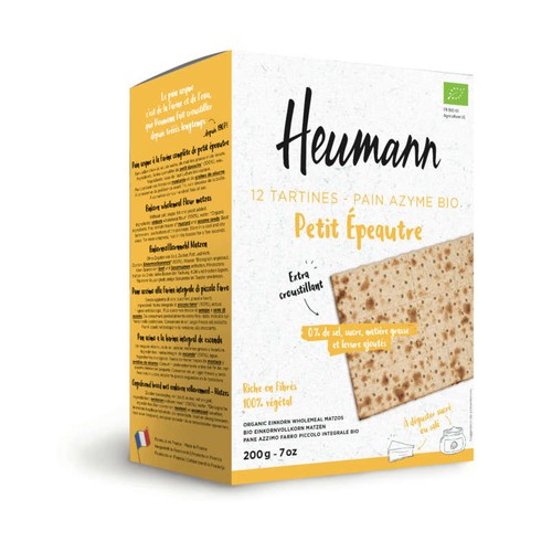 Paul Heumann Pain Azyme Petit Epeautre 200g
