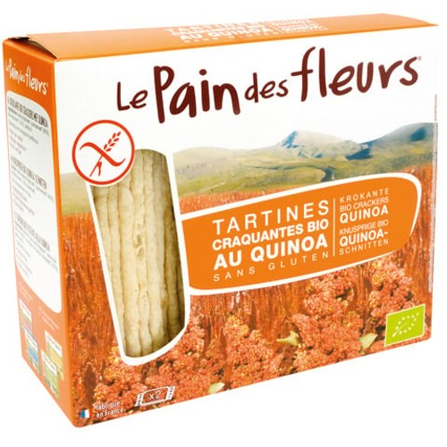 [Par Naturalia] Le Pain Des Fleurs Tartines Craquantes au Quinoa sans Gluten Bio 150g