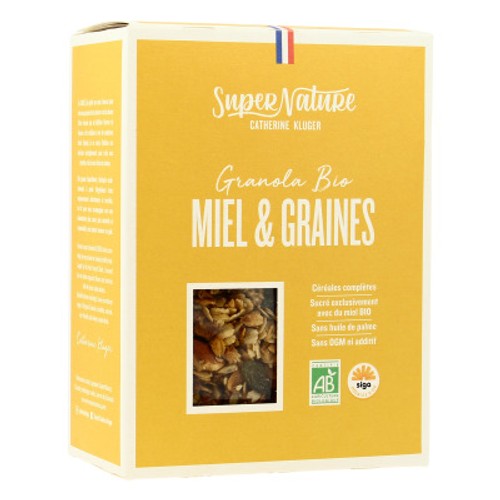 [Par Naturalia] Catherine Kluger Granola Miel & Graines Bio 350g