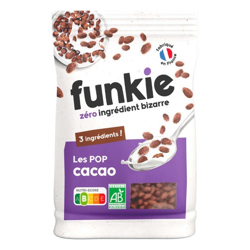 Funky Céréales Riz Soufflés Au Chocolat 300g