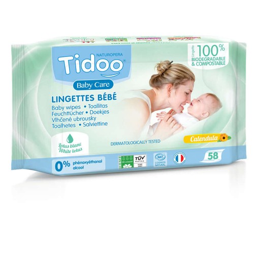 [Par Naturalia] Tidoo Care Lingettes au Calendula x58