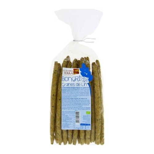 [Par Naturalia] La Buona Terra Gressins Aux Graines De Lin Bio 150g