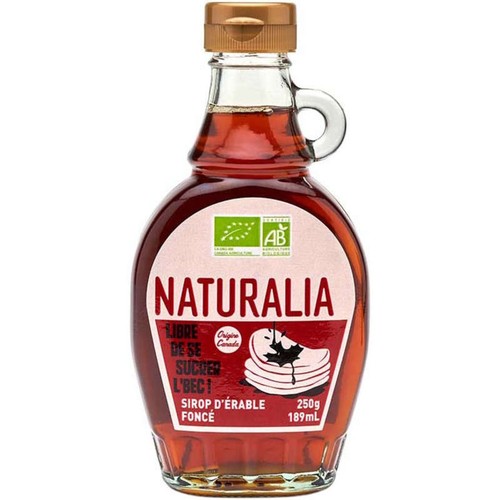 Naturalia Sirop d'Erable Foncé 189ml