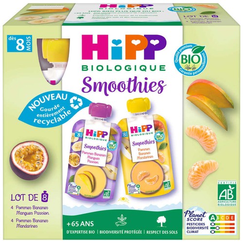 [Par Naturalia] Hipp Biologique Fruit à boire Multipack 8x90ml
