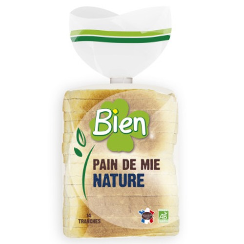 [Par Naturalia] Bien Pain De Mie Nature Bio 500g