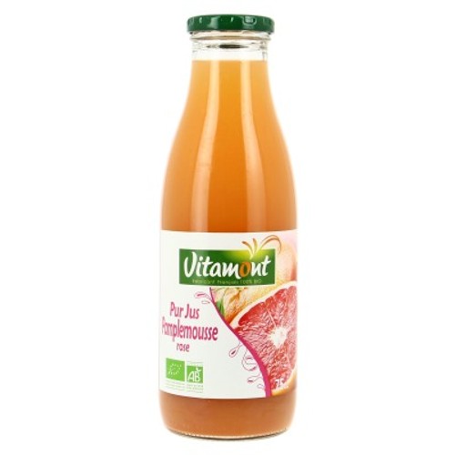 [Par Naturalia] Vitamont Pur Jus De Pamplemousse Bio 75cl