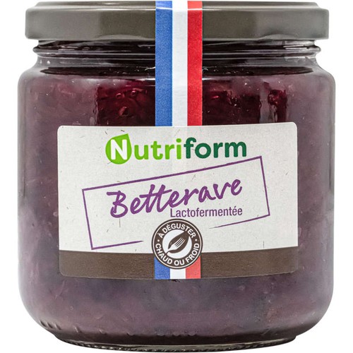 [Par Naturalia] Nutriform Betterave Rouge Lacto-Fermentée Bio 380g