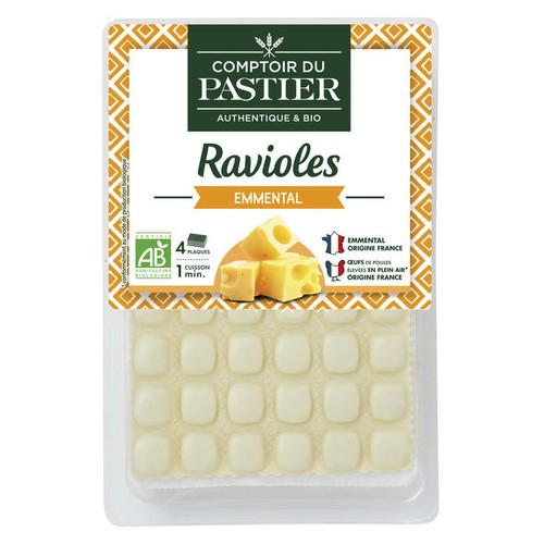 Comptoir Du Pastier Ravioles Bio Emmental 240g