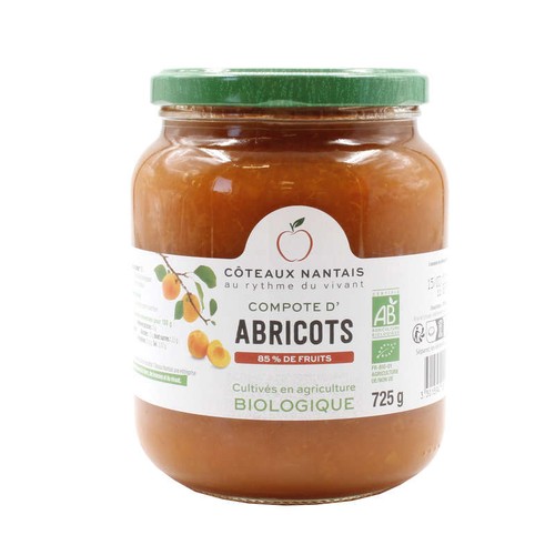 [Par Naturalia] Coteaux Nantais Compote Abricot Bio 725g