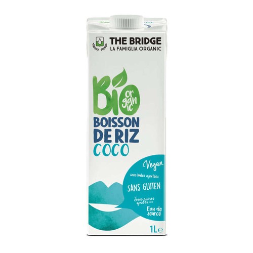 [Par Naturalia] The Bridge Boisson Au Riz Rice Drink Coco Bio 1L