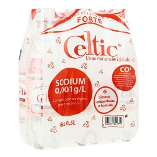 [Par Naturalia] Celtic Eau Minérale Pétillante Forte Le pack 6x50cl