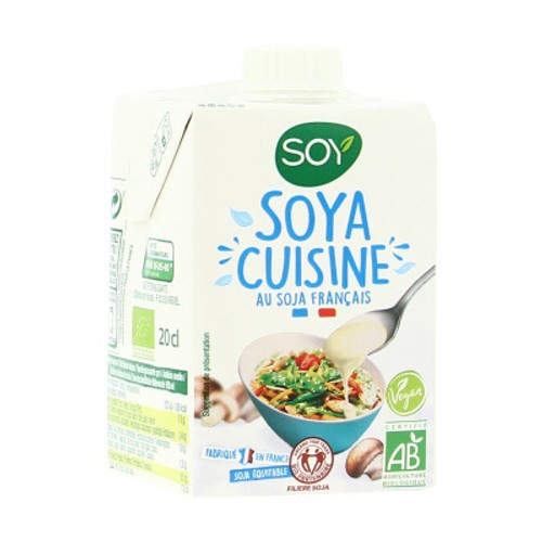 [Par Naturalia] Soy Briquette Soya Crème De Soja Cuisine Bio 20cl