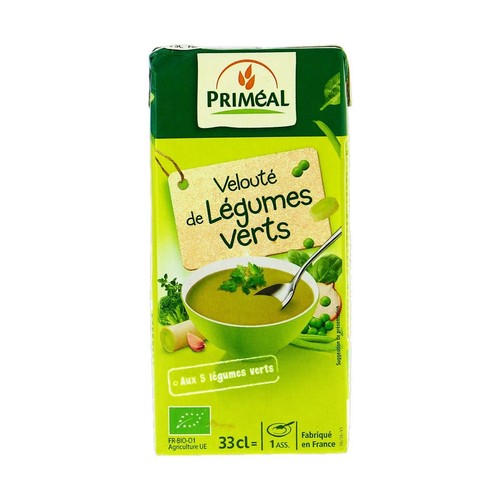 [Par Naturalia] Priméal Velouté De Légumes Verts Bio 33cl