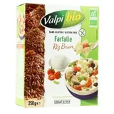 Valpibio Farfalle Riz Brun sans gluten Bio 250g