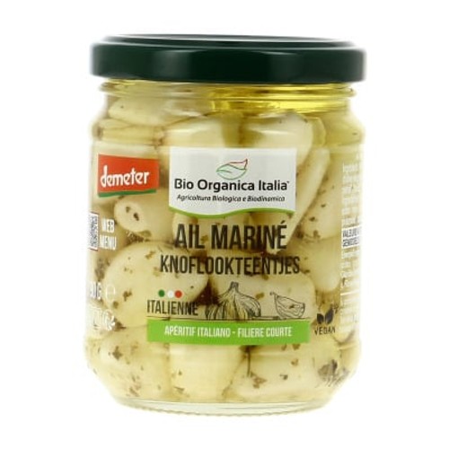 Bio Organica Nuova Ail Mariné à l'Huile Bio 190g
