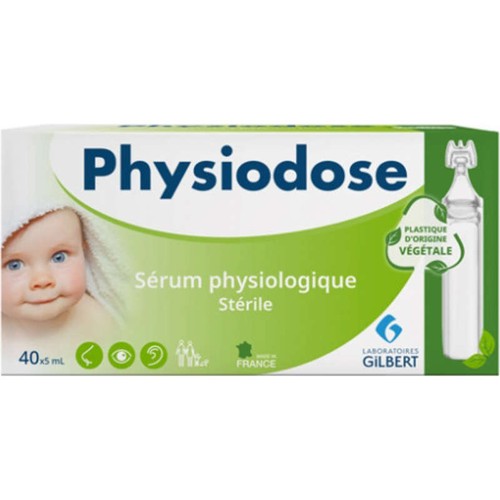 Gilbert Physiodose Sérum Physiologique 40x5ml