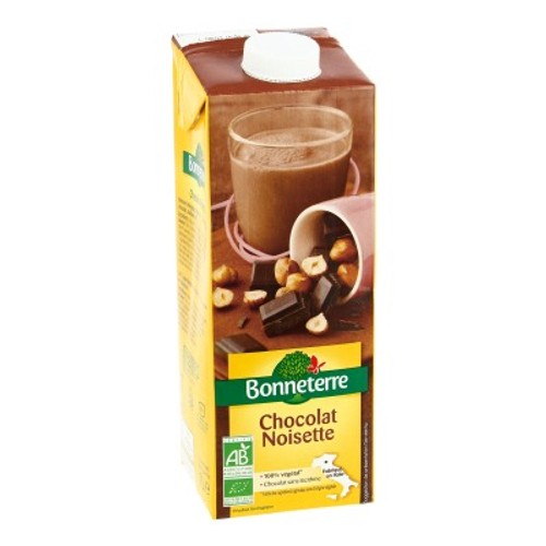 [Par Naturalia] Bonneterre Boisson À Base De Chocolat Et De Noisettes Bio 1L